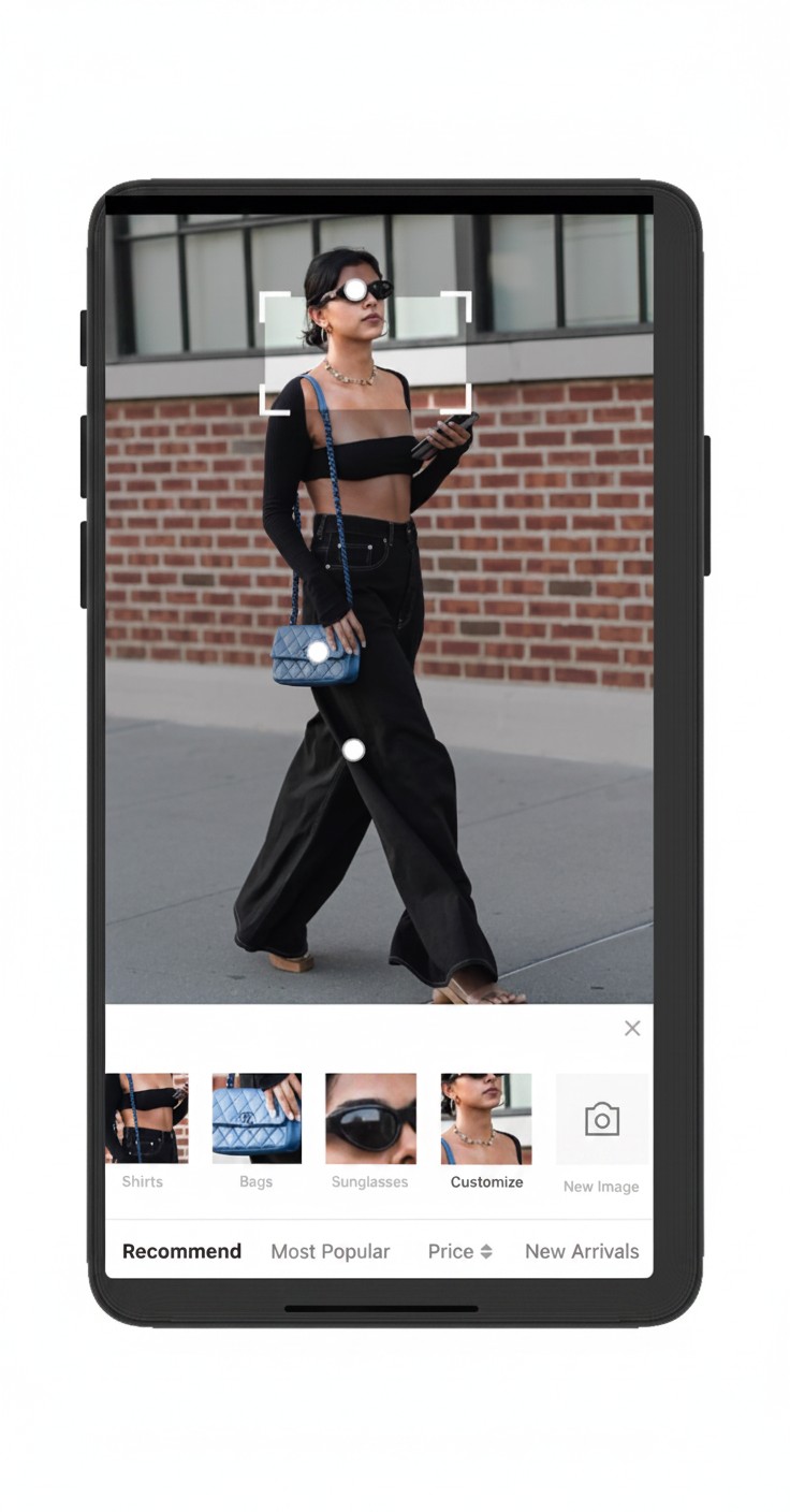 Illustration of multiple iphone screens